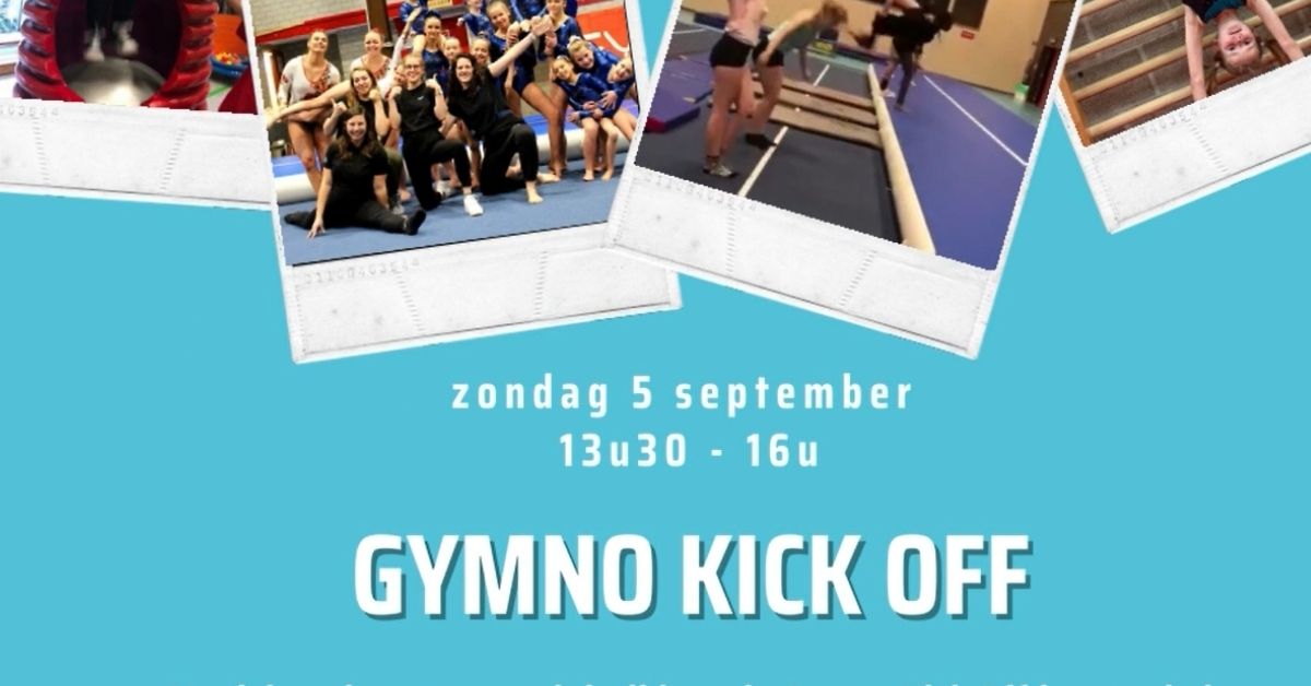 Jaarlijkse Gymno Kick Off